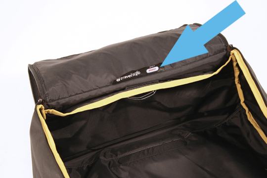 uppababy travel bag serial number